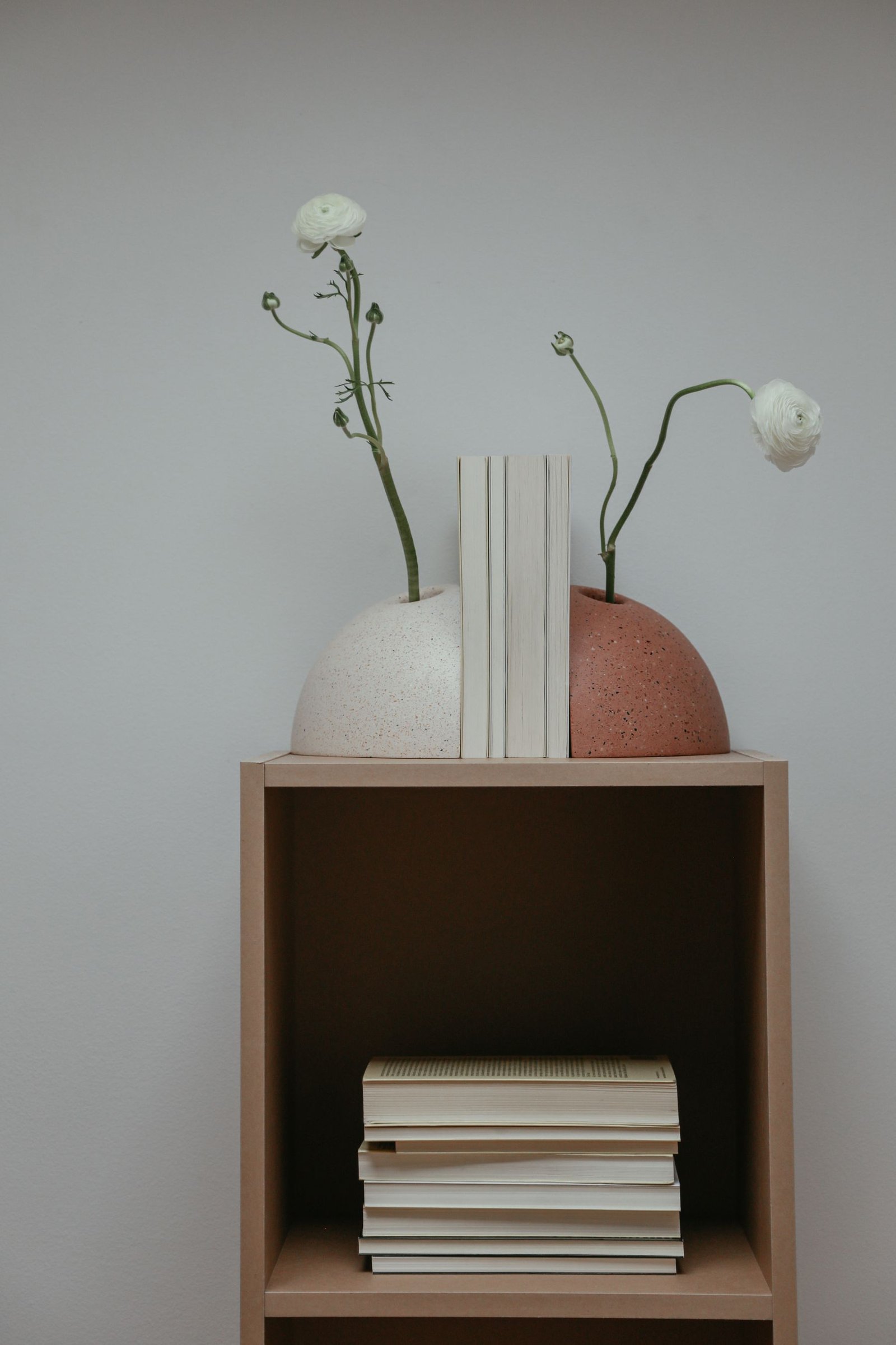 Margin Bookend in a styled desk setting